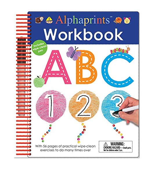 Book Cover Alphaprints: Wipe Clean Workbook ABC (Wipe Clean Activity Books)