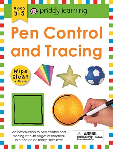 Book Cover Wipe Clean Workbook: Pen Control and Tracing (enclosed spiral binding) (Wipe Clean Learning Books)