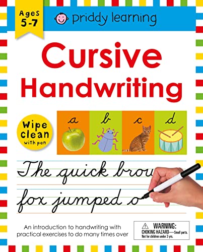 Book Cover Wipe Clean Workbook: Cursive Handwriting (Wipe Clean Learning Books)