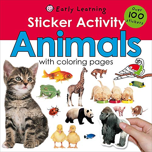 Book Cover Sticker Activity: Animals (Sticker Activity Fun)