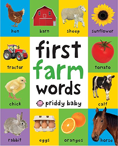Book Cover First 100 Padded: First Farm Words
