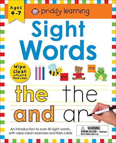 Book Cover Wipe Clean Workbook: Sight Words (enclosed spiral binding) (Wipe Clean Learning Books)