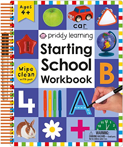 Book Cover Wipe Clean: Starting School Workbook