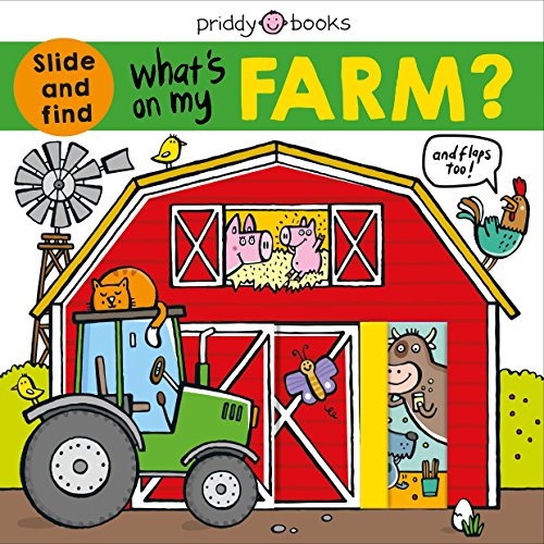 Book Cover What's on My Farm?: A slide-and-find book with flaps