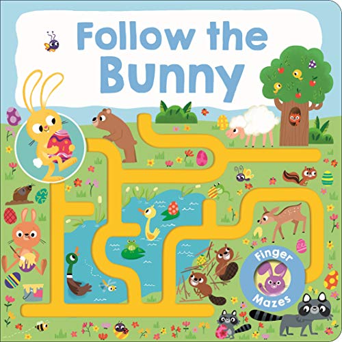 Book Cover Maze Book: Follow the Bunny (Finger Mazes)