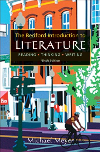 Book Cover Bedford Introduction to Literature: Reading, Thinking, Writing