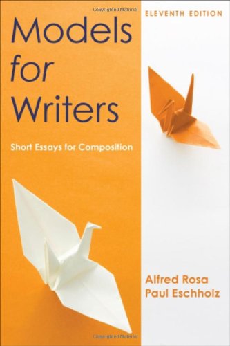 Book Cover Models for Writers: Short Essays for Composition