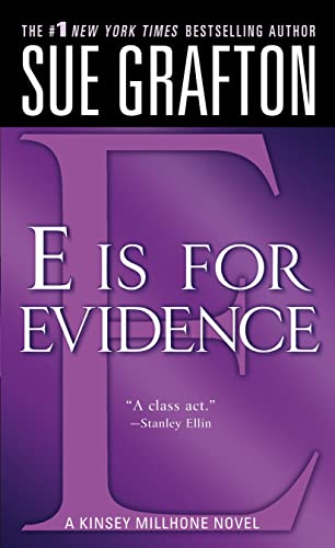 Book Cover E is for Evidence (The Kinsey Millhone Alphabet Mysteries)