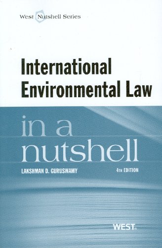 Book Cover International Environmental Law in a Nutshell (Nutshells)