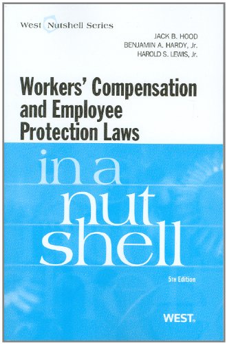 Book Cover Workers Compensation and Employee Protection Laws in a Nutshell (Nutshells)