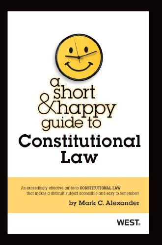 Book Cover A Short & Happy Guide to Constitutional Law (Short & Happy Guides)