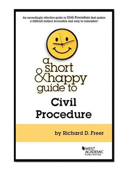 Book Cover A Short & Happy Guide to Civil Procedure (Short & Happy Guides)