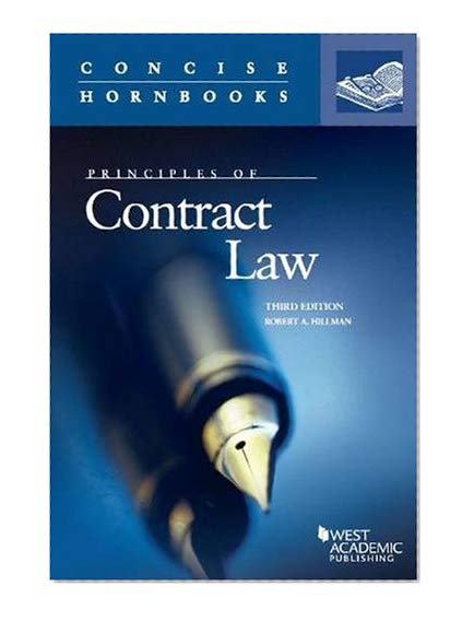 Book Cover Principles of Contract Law (Concise Hornbook Series)
