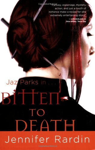 Book Cover Bitten to Death (Jaz Parks, Book 4)
