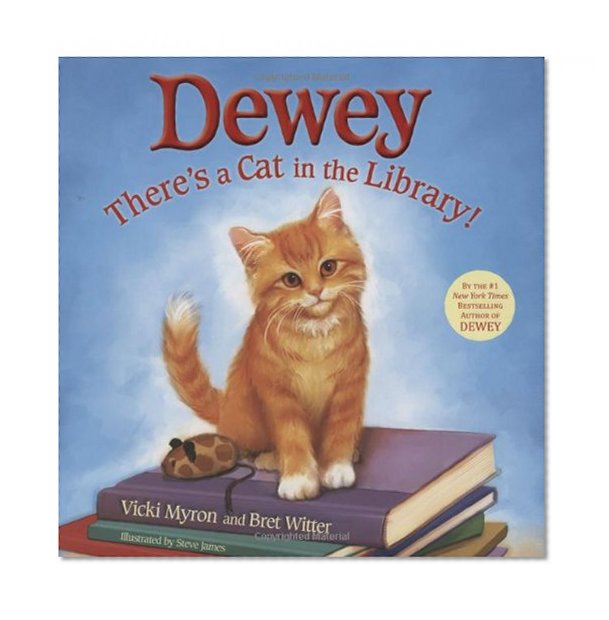 Book Cover Dewey: There's a Cat in the Library!