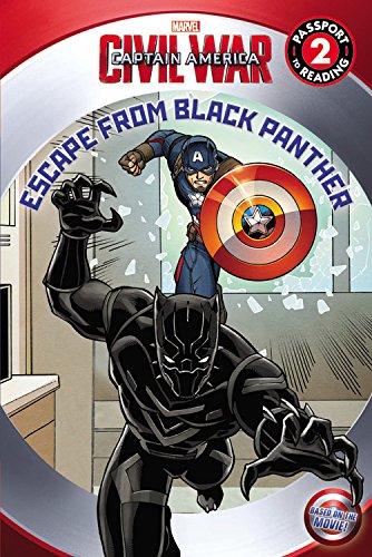 Book Cover Marvel's Captain America: Civil War: Escape from Black Panther: Level 2 (Passport to Reading)