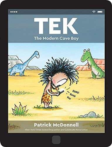 Book Cover Tek: The Modern Cave Boy