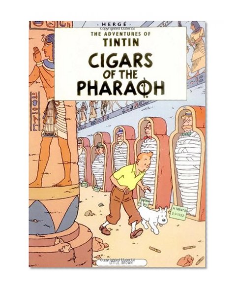 Book Cover Cigars of the Pharoah (The Adventures of Tintin)