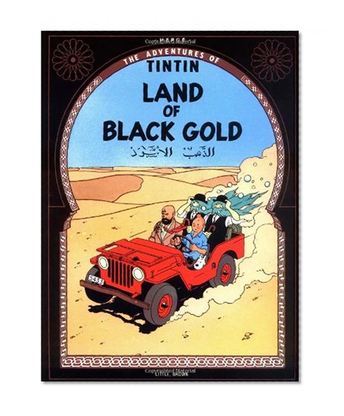 Book Cover Land of Black Gold (The Adventures of Tintin)