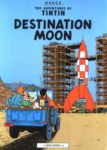 Book Cover Destination Moon (The Adventures of Tintin)