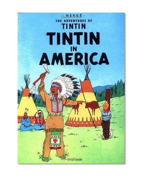 Book Cover Tintin in America (The Adventures of Tintin)