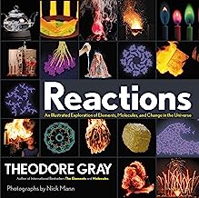 Book Cover Reactions: An Illustrated Exploration of Elements, Molecules, and Change in the Universe