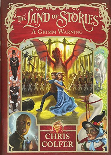 Book Cover A Grimm Warning (The Land of Stories)