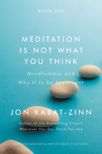 Book Cover Meditation Is Not What You Think: Mindfulness and Why It Is So Important