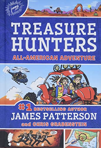 Book Cover Treasure Hunters: All-American Adventure (Treasure Hunters, 6)