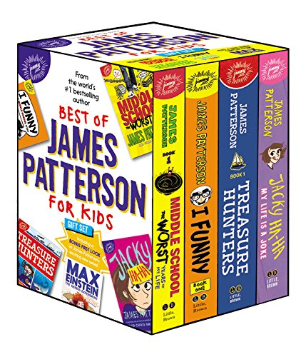 Book Cover Best of James Patterson for Kids Boxed Set (with Bonus Max Einstein Sampler)