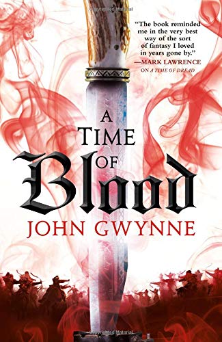 Book Cover A Time of Blood (Of Blood & Bone)
