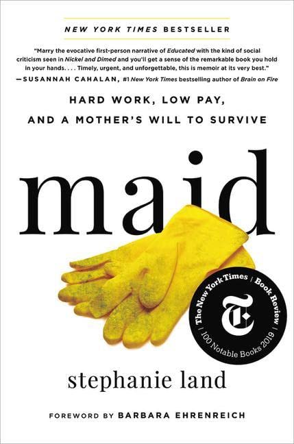 Book Cover Maid: Hard Work, Low Pay, and a Mother's Will to Survive