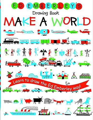 Book Cover Ed Emberley's Drawing Book: Make a World (Ed Emberley Drawing Books)