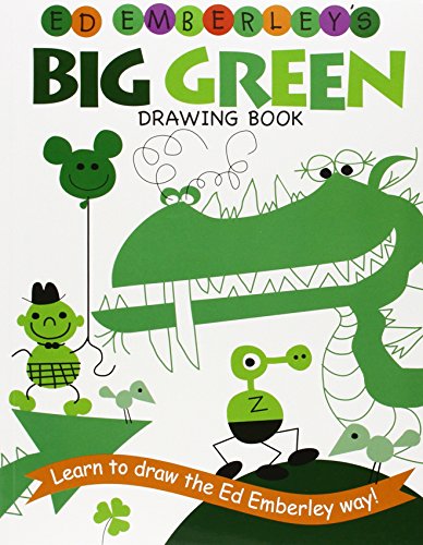 Book Cover Ed Emberley's Big Green Drawing Book (Ed Emberley Drawing Books)