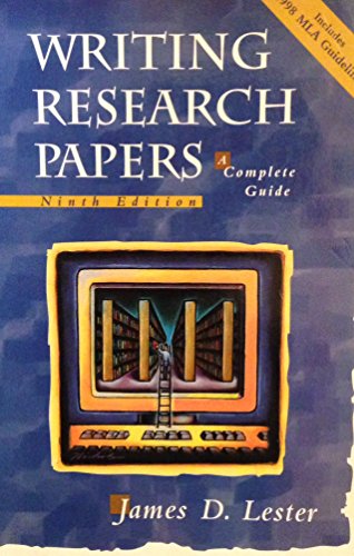 Writing Research Papers
