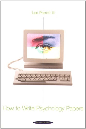 How to Write Psychology Papers (2nd Edition)