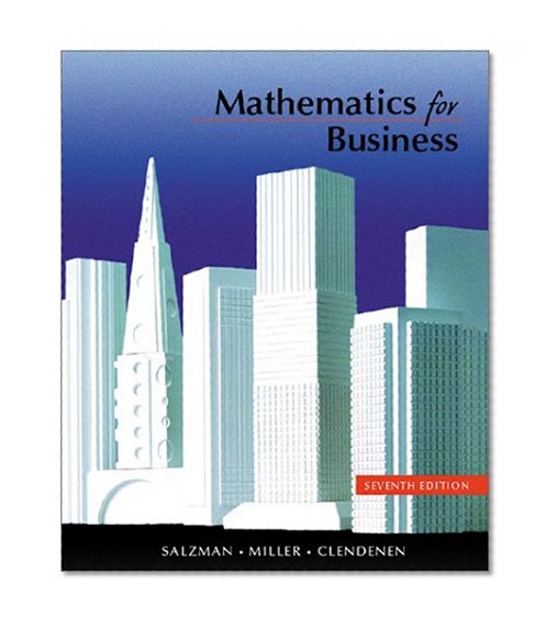 Mathematics for Business (7th Edition)