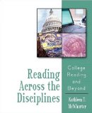 Reading Across the Disciplines: College Reading and Beyond