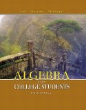 Algebra for College Students (Mathxl Tutorials on CD)
