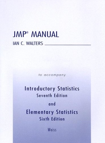 JMP Lab Manual for Elementary Statistics