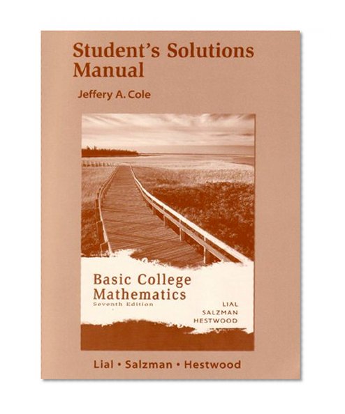 Basic College Mathematics (Student's Solution Manual)