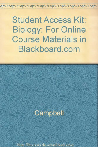 Blackboard Student Access for Biology