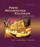 Finite Math& Calc W/Appl& Mathxl& Tutr CT Pk