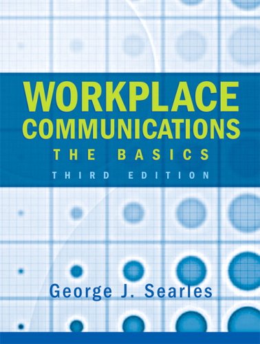 Workplace Communications: The Basics