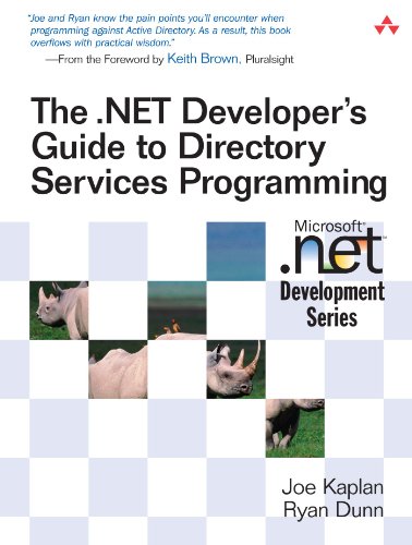 The .NET Developer's Guide to Directory Services Programming