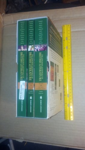 Longman Anthology of British Literature Volume 1A, & B & C -Text Only (3rd, 06) by Damrosch, David - Baswell, Christopher - Carroll, Clare - Dettm [Paperback (2006)]