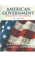 American Government:  Continuity and Change (2 volume set)