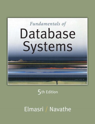 Fundamentals of Database Systems, 5th Edition