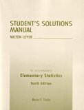 Elementary Statistics:Elementary Statistics Student's Solutions Manual (10th Edition)