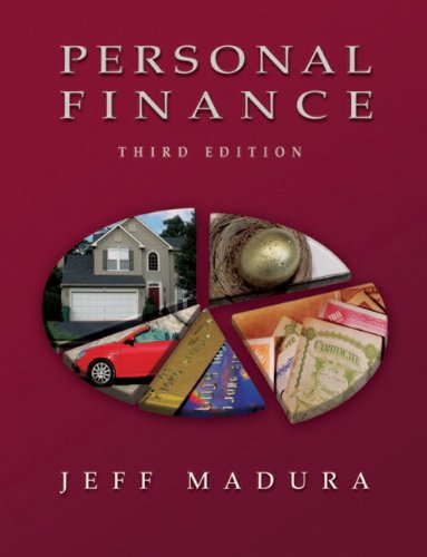 Personal Finance with Financial Planning Software (3rd Edition)